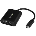 StarTech.com Use this unique adapter to prevent your USB Type-C computer from entering power save mode during presentations - USB-C to VGA Adapter - with Presentation Mode switch - 1920x1200