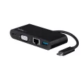 StarTech.com USB C Multiport Adapter - VGA / USB 3.0 / GbE - Power Delivery Charging (60W) - Mac / Windows / Chrome OS - USB C Adapter