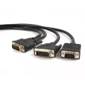 StarTech.com DVI-I Male to DVI-D Male and VGA Male Splitter