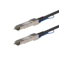 StarTech.com 0.5m QSFP+ Direct Attach Cable - MSA Compliant - 40G QSFP+ Cable - Passive Twinax Cable - QSFP Cable