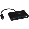 StarTech.com 4 Port USB 3.0 Hub - USB-C to 4x USB-A - Bus Powered - USB-C Hub - USB Hub USB C