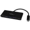 StarTech.com 4 Port USB C Hub with Power Delivery - USB-C to 4x USB-A - USB 3.0 Hub