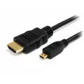 StarTech.com 1m High Speed HDMI Cable with Ethernet - HDMI to HDMI Micro - M/M