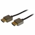 StarTech.com 2m Pro Series Metal High Speed HDMI Cable M/M - Ultra HD 4k x 2k HDMI Cable - Thin HDMI Cable - High End Metal HDMI Cable