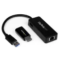 StarTech.com HP Chromebook 14 HDMI to VGA and USB 3.0 Gigabit Ethernet Accessory Bundle - HP Pavilion Chromebook 14 Accessories - HP Chromebook Display / Network Adapter Kit