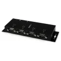 StarTech.com USB to 4 Port Serial RS232 Industrial Wall Mount Adapter Hub