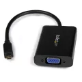 StarTech.com Micro HDMI to VGA Adapter Converter with Audio for Smartphones Ultrabooks Tablets - 1920x1200