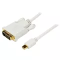 StarTech.com 6 ft Mini DisplayPort to DVI Adapter Converter Cable Mini DP to DVI 1920x1200 - White