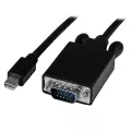 StarTech.com 10 ft Mini DisplayPort to VGA Adapter Converter Cable mDP to VGA 1920x1200 Black