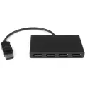 StarTech.com MST Hub - DisplayPort to 4x DisplayPort - Multi Stream Transport Hub - DP 1.2 to DP - Use this multi stream transport hub to connect fourDP monitors to a single DP 1.2 port