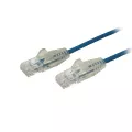 StarTech.com 1 m CAT6 Cable - Slim CAT6 Patch Cord - Blue - Snagless RJ45 Connectors - Gigabit Ethernet Cable - 28 AWG (N6PAT100CMBLS)