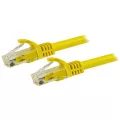 StarTech.com 0.5m Yellow Cat6 Ethernet Patch Cable with Snagless RJ45 Connectors