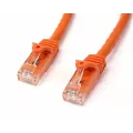 StarTech.com 15 m Orange Snagless Cat6 UTP Patch Cable - ETL Verified