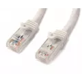 StarTech.com 15 m White Snagless Cat6 UTP Patch Cable - ETL Verified