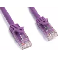 StarTech.com 100 ft Purple Gigabit Snagless RJ45 UTP Cat6 Patch Cable - 100ft Patch Cord