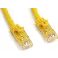 StarTech.com 100 ft Yellow Gigabit Snagless RJ45 UTP Cat6 Patch Cable - 100ft Patch Cord