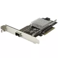 StarTech.com 1-Port 10G Open SFP+ Network Card - PCIe - Intel Chip - MM/SM - PCI Express 10G NIC with Open SFP+ - Compatible with SR or LR Transceivers - 10G Ethernet Network Adapter