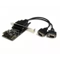 StarTech.com 2 Port RS232 PCI Express Serial Card w/ Breakout Cable