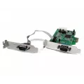 StarTech.com 2 Port Low Profile PCI Express Serial Card W/ 16550 UART