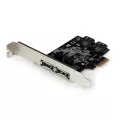 StarTech.com 4 Port (2 Ext/2 Int) PCI Express SATA 6Gb Controller