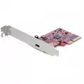 StarTech.com 1-PORT USB 3.2 GEN 2X2 PCIE CARD - USB-C SUPERSPEED 20GBPS PCI EXPRESS 3.0 X4 HOST CONTROLLER CARD - USB TYPE-C PCIE ADD-ON ADAPTER CARD - EXPANSION CARD - WINDOWS & LINUX (PEXUSB321C)