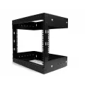 StarTech.com 8U Open Frame Wall Mount Equipment Rack - Adjustable Depth