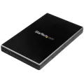 StarTech.com USB 3.1 Gen 2 (10 Gbps) Enclosure for 2.5 SATA Drives - Ultra-fast Portable Single-Drive Enclosure for SSD/HDD - Aluminum - Supports SATA III (up to 6 Gbps) - Backward Compatible