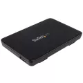 StarTech.com USB 3.1 Gen 2 (10 Gbps) Tool-free Enclosure for 2.5 SATA SSD/HDD - Ultra-fast and Portable in Lightweight Plastic - Supports SATA III (upto 6 Gbps)) - Backward Compatible