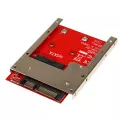 StarTech.com mSATA SSD to 2.5in SATA Adapter Converter - mSATA to SATA Adapter Converter for 2.5in Drive Bay with Open Frame Bracket and 7mm Drive Height - mSATA to SATA III