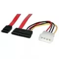 StarTech.com 18in SATA Serial ATA Data and Power Combo Cable