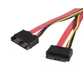 StarTech.com 20IN Slimline SATA Extension Cable - M/F