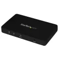 StarTech.com 4K HDMI 2-Port Video Splitter - 1x2 HDMI Splitter with Solid Aluminum Housing - HDMI 4K Audio / Video Splitter For 4K Video and Audio Distribution Applications - 4K 30Hz