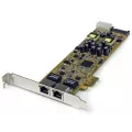 StarTech.com Dual Port PCI Express Gigabit Ethernet PCIe Network Card Adapter - PoE/PSE