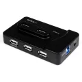 StarTech.com 7 Port USB 3.0/2.0 Combo Hub with Charging Port