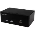 StarTech.com 2-port KVM Switch with Dual VGA and 2-port USB Hub - USB 2.0 - 3.5mm audio