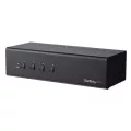 StarTech.com 4-Port DVI KVM Switch - Dual Monitor - TAA Compliant USB 3.0 KVM Switch