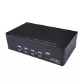 StarTech.com 4 Port Dual DisplayPort KVM Switch - DisplayPort 1.2 KVM - 4K 60Hz