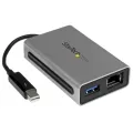 StarTech.com Thunderbolt to Gigabit Ethernet plus USB 3.0 - Thunderbolt Adapter - Thunderbolt to Ethernet Adapter - Thunderbolt to USB 3.0 Adapter - Thunderbolt Converter - Thunderbolt Dongle