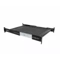 StarTech.com 19i Vented Adjustable Depth Sliding Server Rack Cabinet Shelf