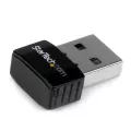 StarTech.com USB 2.0 300 Mbps Mini Wireless-N Network Adapter 802.11n 2T2R WiFi Adapter USB Wireless Adapter N300 Wireless NIC USB WiFi Dongle 802.11n USB Wireless LAN Card