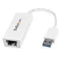 StarTech.com USB 3.0 to Gigabit Ethernet NIC Network Adapter - White