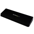 StarTech.com Universal USB 3.0 4K Laptop Docking Station w/ 4K DisplayPort - USB Fast-Charge Port USB 3.0 Hub GbE - DP / HDMI Dual Video - USB3 4K Docking Station - USB 4K Ultrabook Laptop Dock