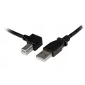 StarTech.com 3m USB 2.0 A to Left Angle B Cable - MM