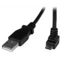 StarTech.com 1m Micro USB Cable - A to Down Angle Micro B