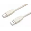 StarTech.com 6 ft Beige A to A USB 2.0 Cable - M/M