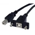 StarTech.com 1ft USB 2.0 PANEL Mount Cable B to B - F/M