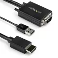 StarTech.com Adapter - VGA to HDMI - 3 m 10 ft.