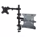 StarTech.com Monitor Arm with Laptop Tray Adjustable