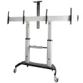 StarTech.com Dual TV Cart/Mount Rolling TV Cart