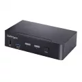 StarTech.com 4K USB C KVM Switch 2 Port DisplayPort